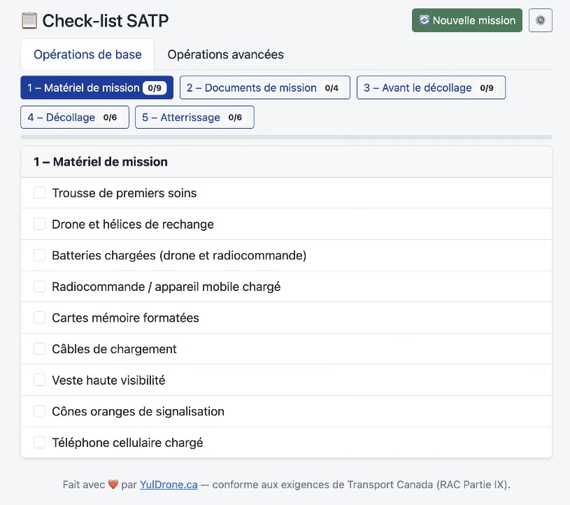 Image pour Check List Op.Base.Avancees