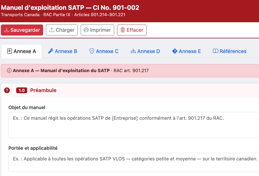 Image pour Gabarit Manuel Des Operations